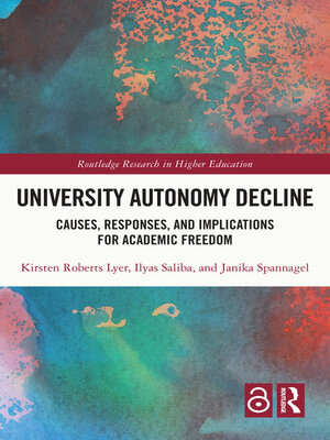 cover image of University Autonomy Decline